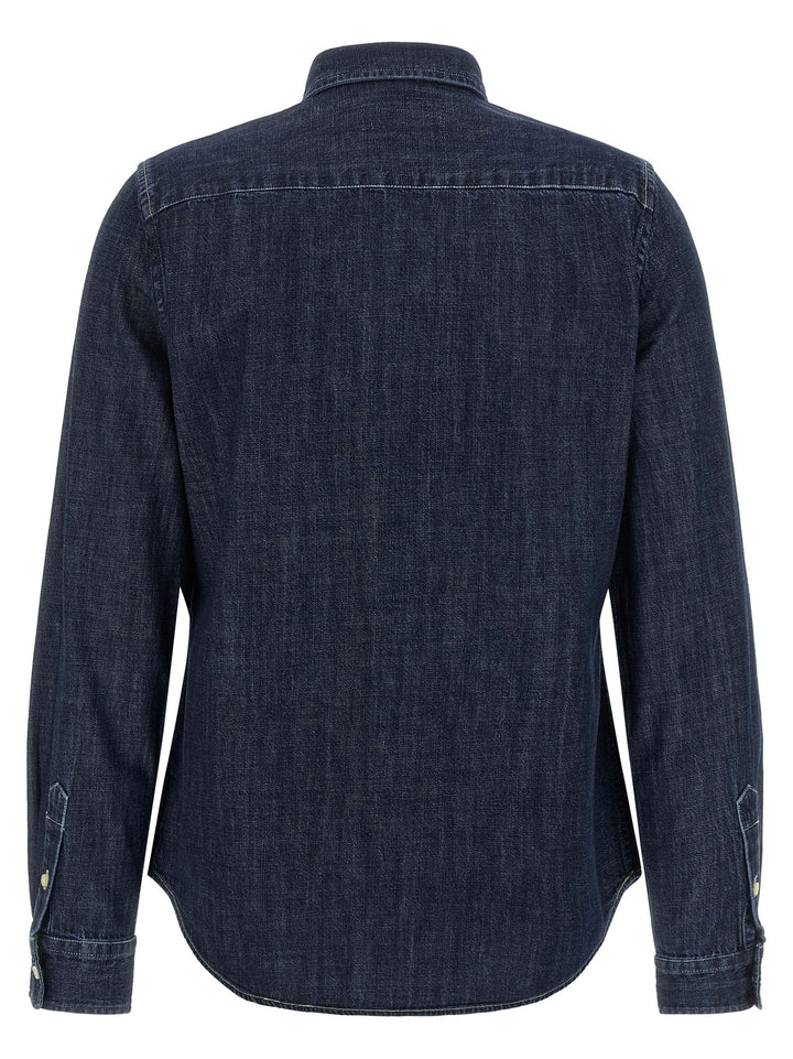 Polo Ralph Lauren Denim Shirt Shirt and Blouse - Blue | c29187e444b7e5ba6fa0f89aedefacc670f09c68