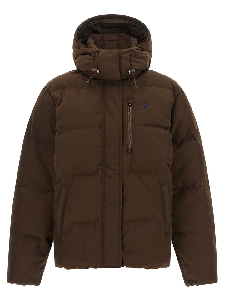 Polo Ralph Lauren Carly Puffer Jackets - Brown | e58cc15488eebcd7d4232d27bf2df3e95a7f6401