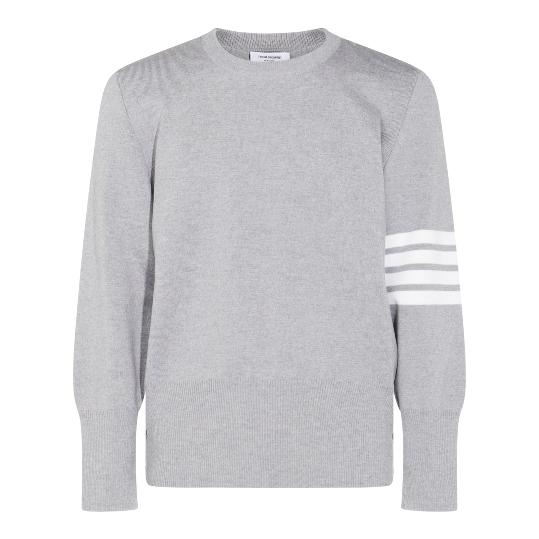 Thom Browne Sweaters - Blacks and greys | ef491eddb3a961dde6a5cea031dcfe8a3c6d0edf
