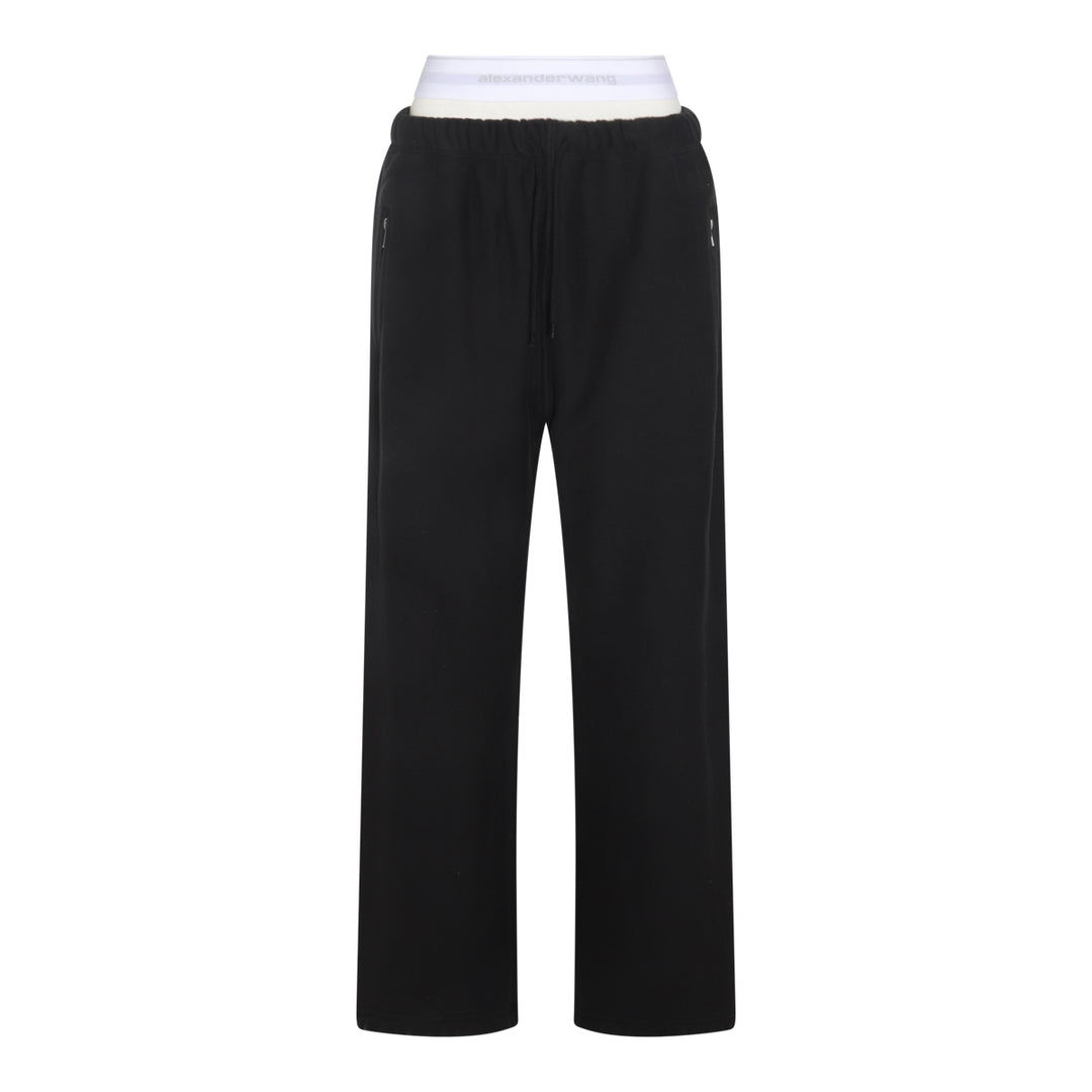 Alexander Wang Trousers - FADED BLACK | 6318255a7f65897b328c401c0720f5e082c47906