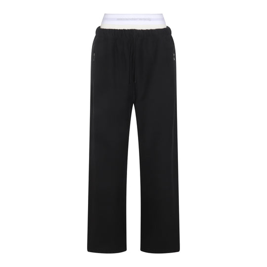Trousers Faded Black