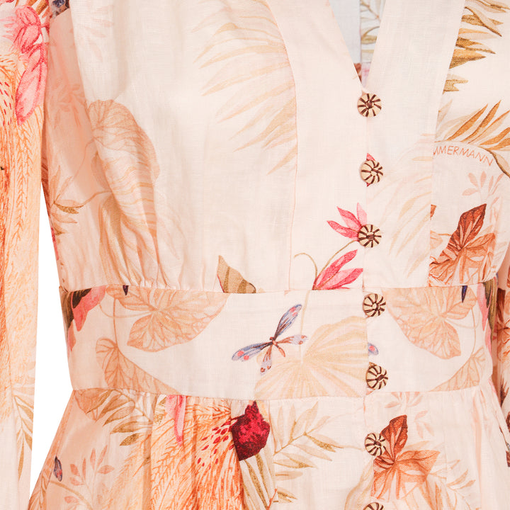 Zimmermann Dresses - CREAM PALM FLORAL | 7bb949782aec707d9ead81fcfa7b3746182f94a4