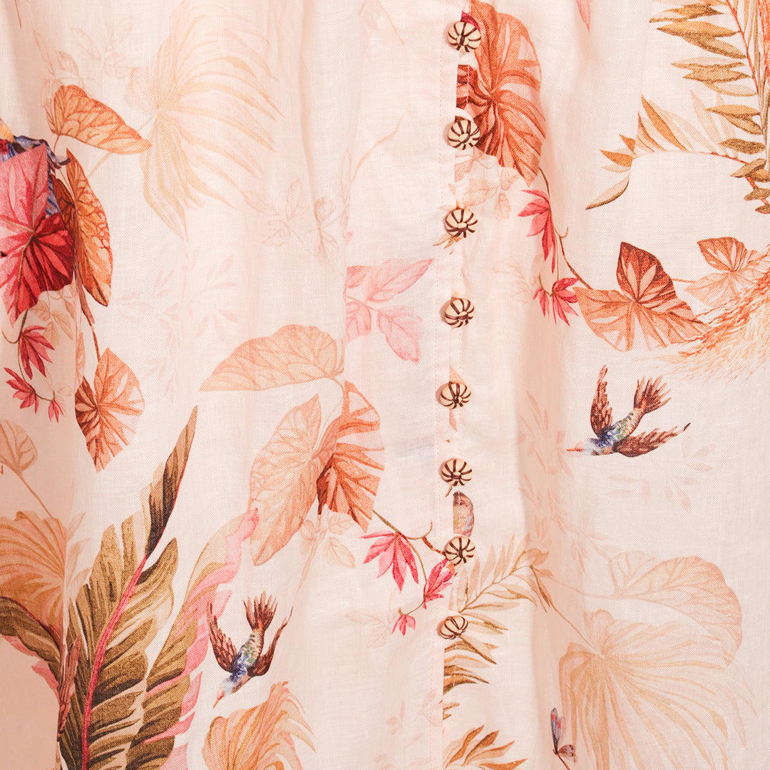 Zimmermann Dresses - CREAM PALM FLORAL | 2f6ba6c826eb0908eb323e199c58015212ea5e61