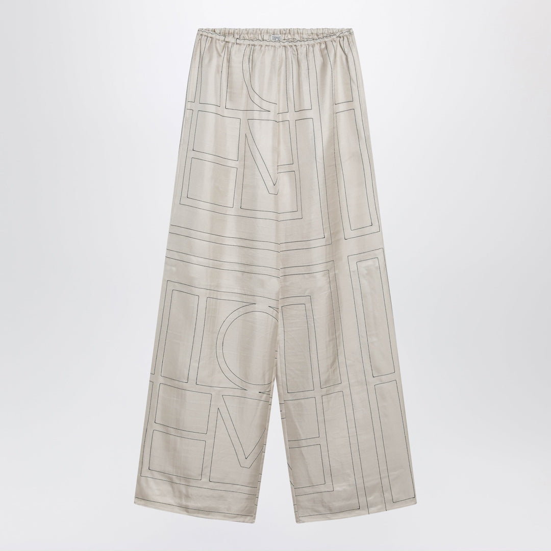 Toteme Pants - White | c49c44b40f83771f1cd203adea91ef9ec7c10c9e