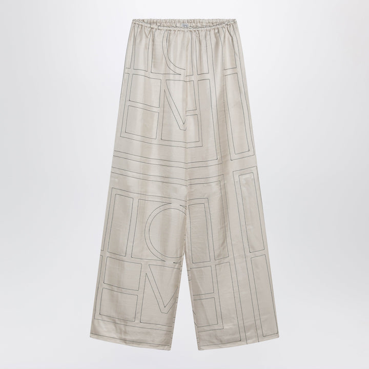 Toteme Pants - White | c49c44b40f83771f1cd203adea91ef9ec7c10c9e