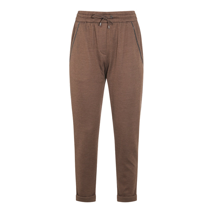 Brunello Cucinelli Trousers - CIOCCOLATO | 6c97929633ce4d355ee7b94423ae19af78793a98
