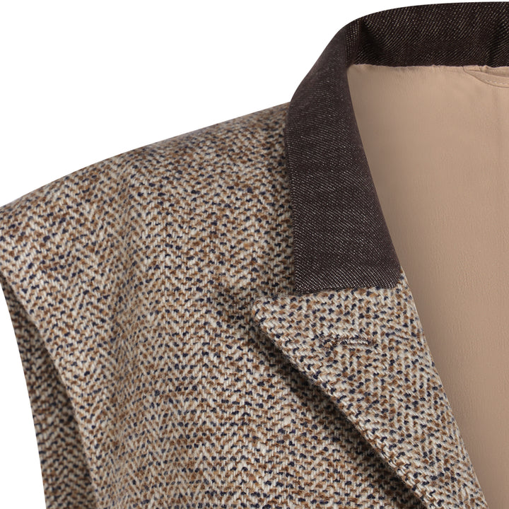 Brunello Cucinelli Jackets - OCRA/PANAMA/NERO | 98c984062c0b6666880b88abd2715fff56bdc045