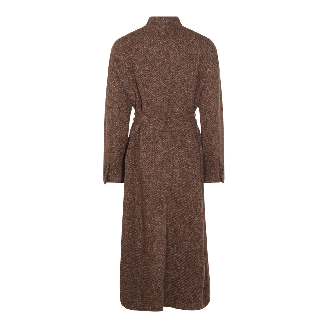 Brunello Cucinelli Coats - Brown | 42f9d7831b8cfb602012303018527ee8321d8f84