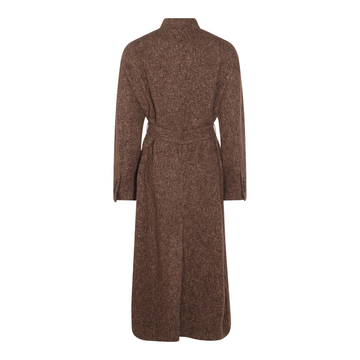 Brunello Cucinelli Coats - Brown | 42f9d7831b8cfb602012303018527ee8321d8f84