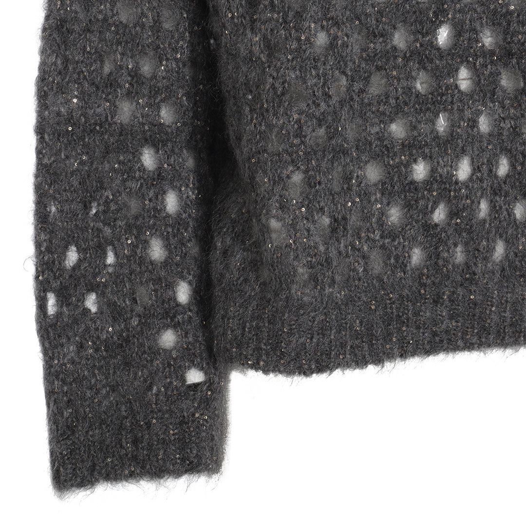 Brunello Cucinelli Sweaters - Blacks and greys | acf7a5575f609621bb8239163d60961a789b5f5a