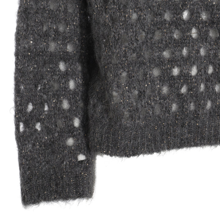 Brunello Cucinelli Sweaters - Blacks and greys | acf7a5575f609621bb8239163d60961a789b5f5a