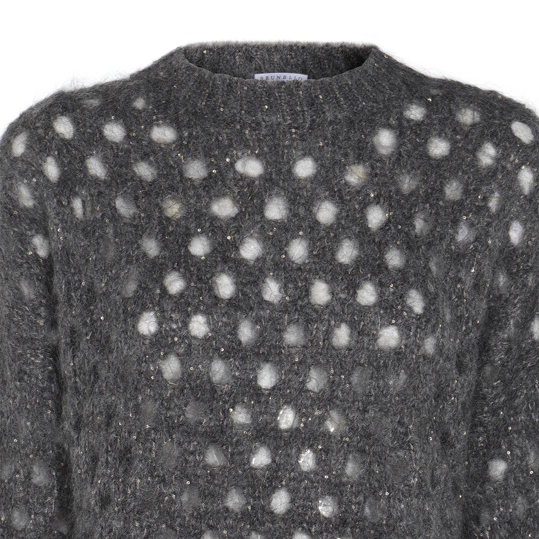 Brunello Cucinelli Sweaters - Blacks and greys | 7a79efd0bf732d61b6d53032ccec1d93975870bd