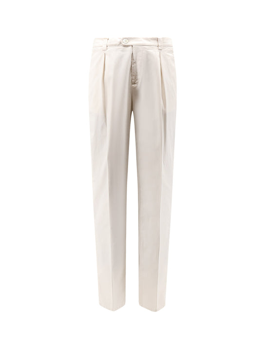Stretch Cotton Trousers