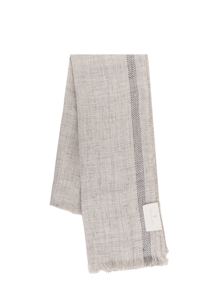 Brunello Cucinelli Scarfs - JUTAGRIGIO | eecf6e18df2c076a26953e5d86e996cdf4603f49