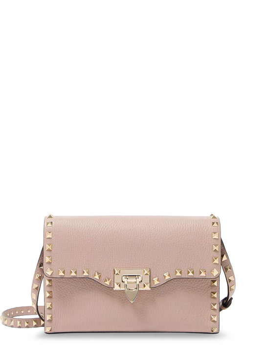 Rockstud Leather Crossbody Bag