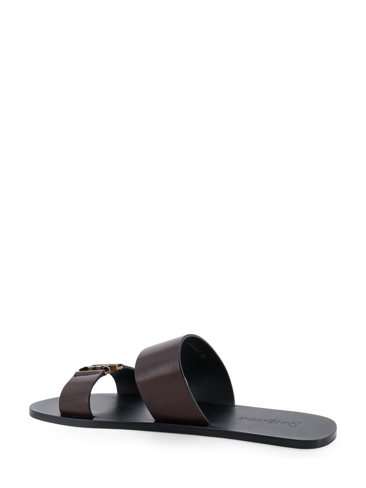 Saint Laurent Sandals - ULTRA DARK BROWN | a51f15f3cd31099f2afacce87cd4ce4b484451d8