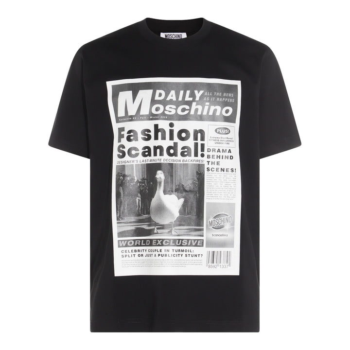 Moschino T-shirts and Polos - Blacks and greys | 390502cf7fe5c56b2e71a8acd3f20b979541692e