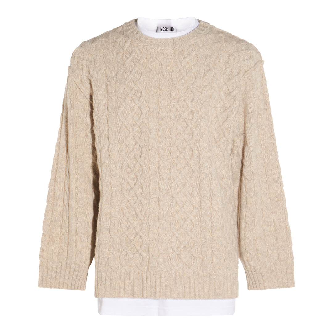 Moschino Sweaters - Light and natural | 76455af61751d5881af5a4cd0393833e1eb8f464