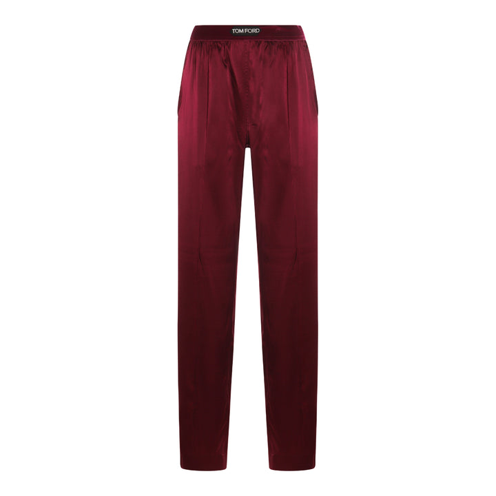Tom Ford Trousers - DEEP PLUM | 72a779e461e774f354f1840e38387b939c7ce382