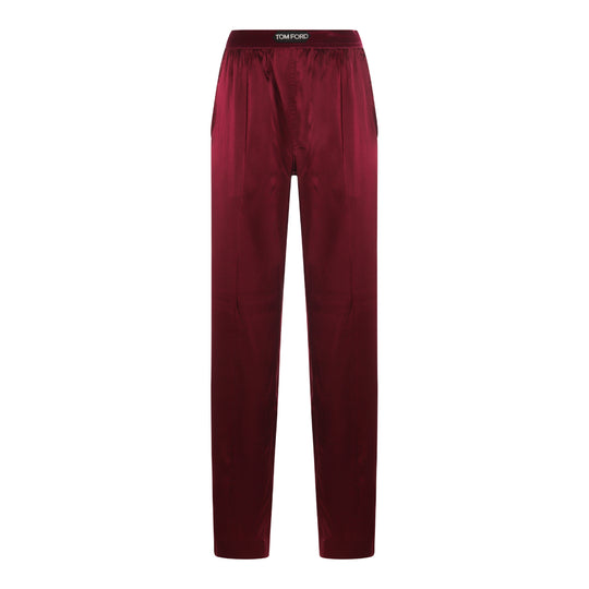 Trousers Deep Plum