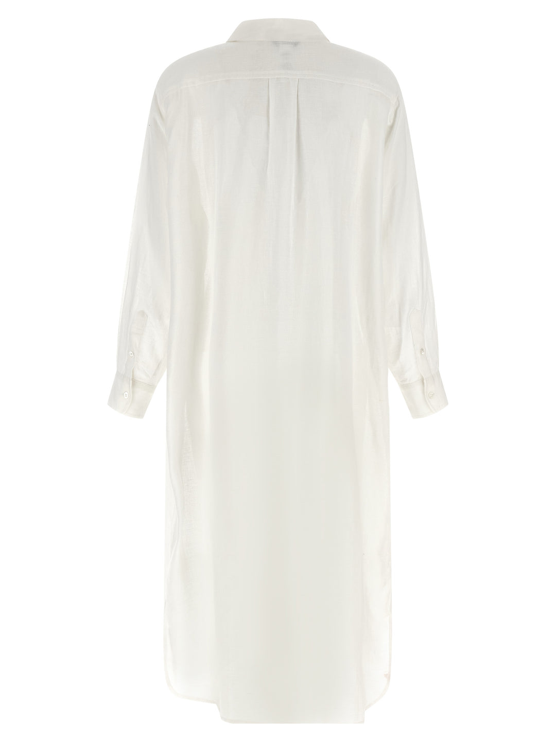 Polo Ralph Lauren Maxi Boyfriend Shirt Dresses - White | 3186f320be8246bb41c8a0686293713a50d52943