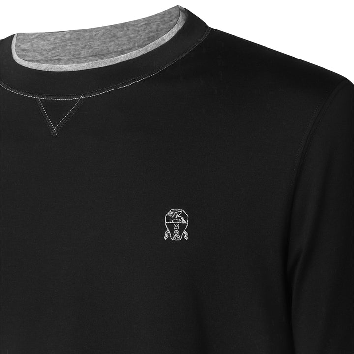 Brunello Cucinelli T-shirts and Polos - Blacks and greys | c9d715a90505654c3d6832925420633a5487c823