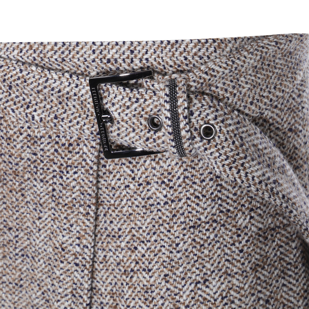 Brunello Cucinelli Skirts - OCRA/PANAMA/NERO | 7e73e155719d84c0c3e950501162807530936726