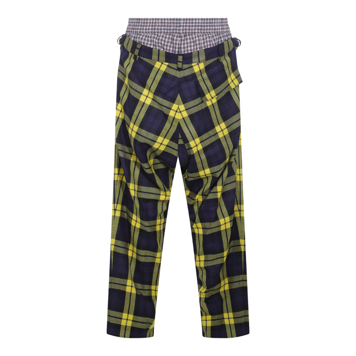 Vivienne Westwood Trousers - NAVY/YELLOW | b23cb161d7c2beb245d1f435d34d727674e5eccb