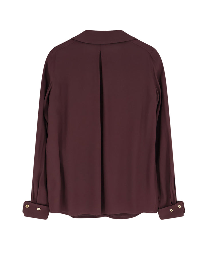 Elisabetta Franchi Shirts - Brown | e4351290899f09143f7c4262ad640b7ccf4cbac8