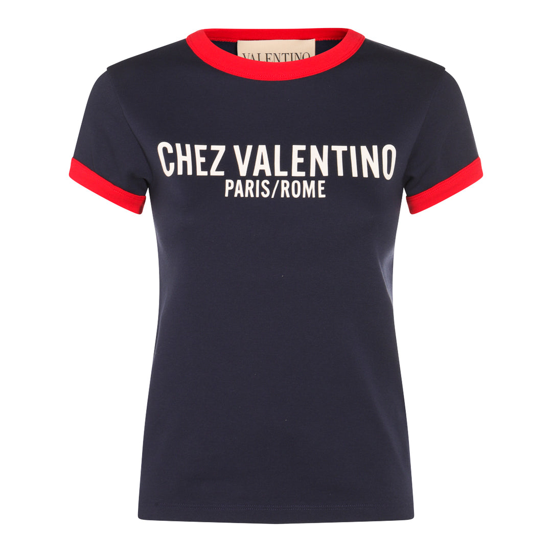 Valentino T-shirts and Polos - INDACO/PARIS/AVORIO | ccbea4e490873424acaa4f761491c7c42bbedebc