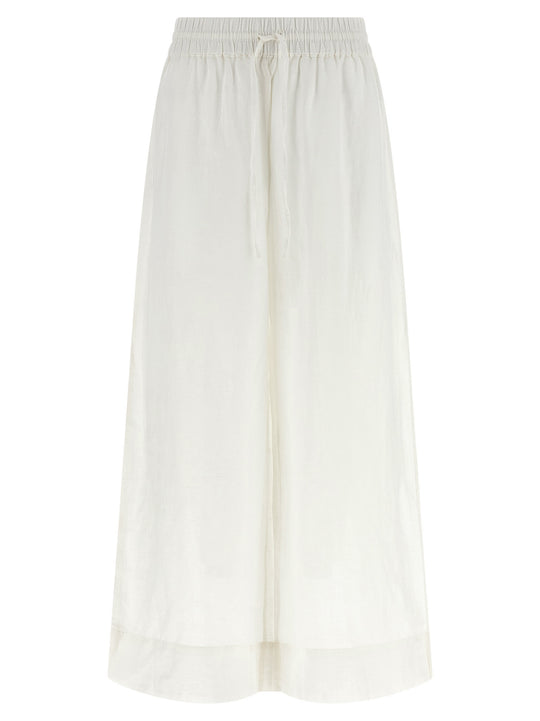 Linen Trousers Pants White