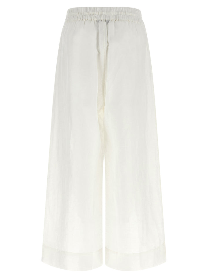 Polo Ralph Lauren Linen Trousers Pants - White | eab605a2c466276f62412c8072c1794101542c07