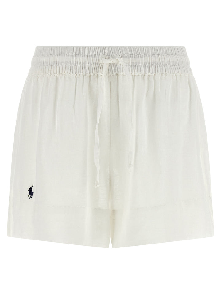 Polo Ralph Lauren Linen Shorts Bermuda and Short - White | 0bbeb602f04dcc84257b24fb3e6b6b29c36771e5