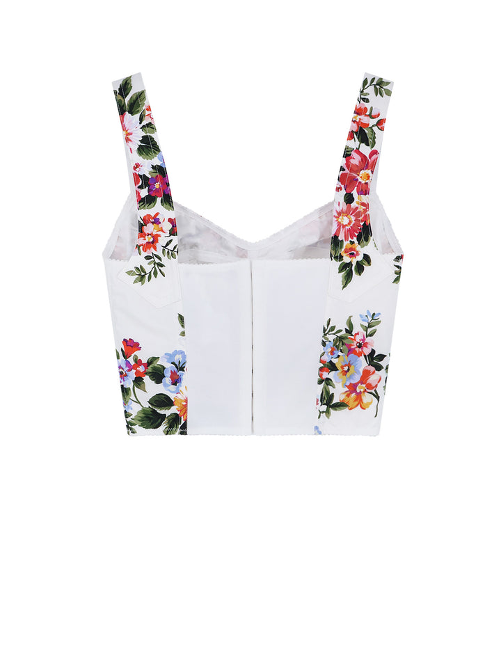Dolce & Gabbana T-shirts and Polos - MAZZFIORI BIANCO | 568726d0ccdb31bea138f72452f9808f9355746f