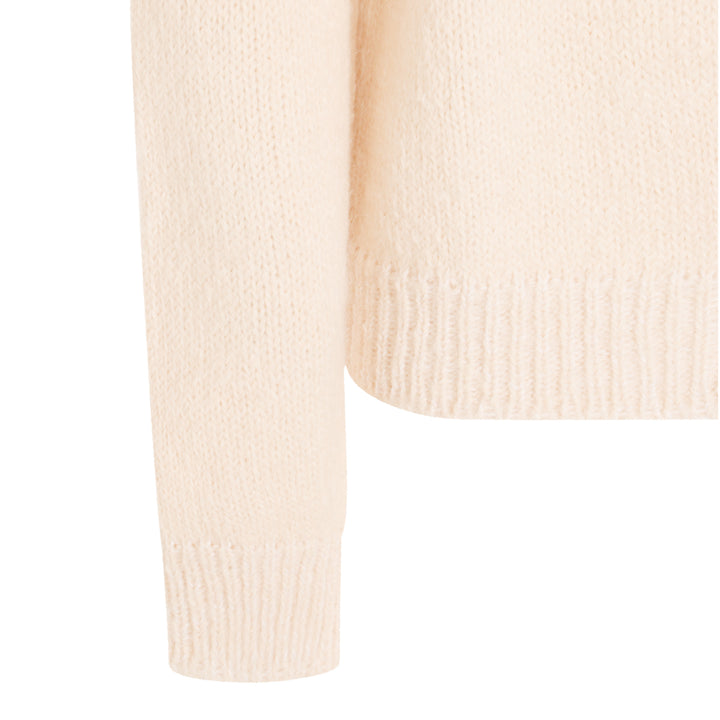Jil Sander Sweaters - CHALK | f54994e23188672604f80cad0fd977395f7455ff