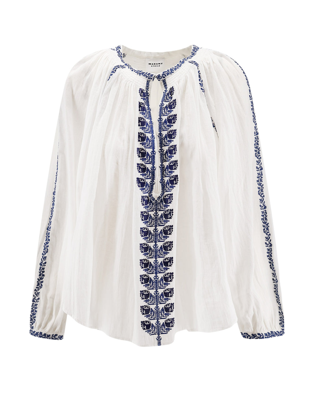 Marant Etoile Shirts - ECRUBLUE | e56e411fa8141ddbcc22977c4b010fe0aef31ee7