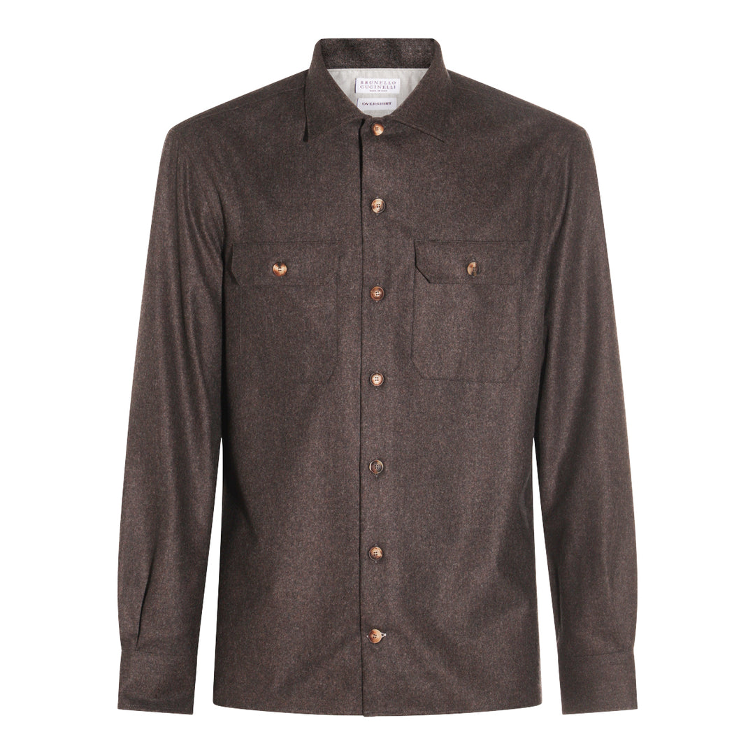 Brunello Cucinelli Shirts - Brown | ede5e46b5bf78cd1eaeb007c6383e148bf626bf7