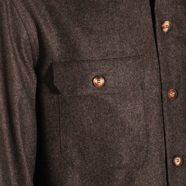 Brunello Cucinelli Shirts - Brown | 29fa2a3025526cc9a645b12431d405bcd5025d50