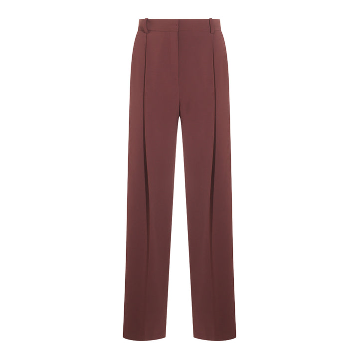 Elisabetta Franchi Trousers - MERLOT | 5aecff2f386e4a2efdf5d3d5645923148294bc53
