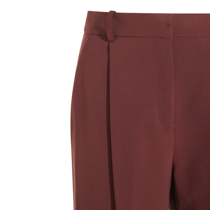 Elisabetta Franchi Trousers - MERLOT | 10272d9ec33f204ac51bc0993c2360c08f6b8412