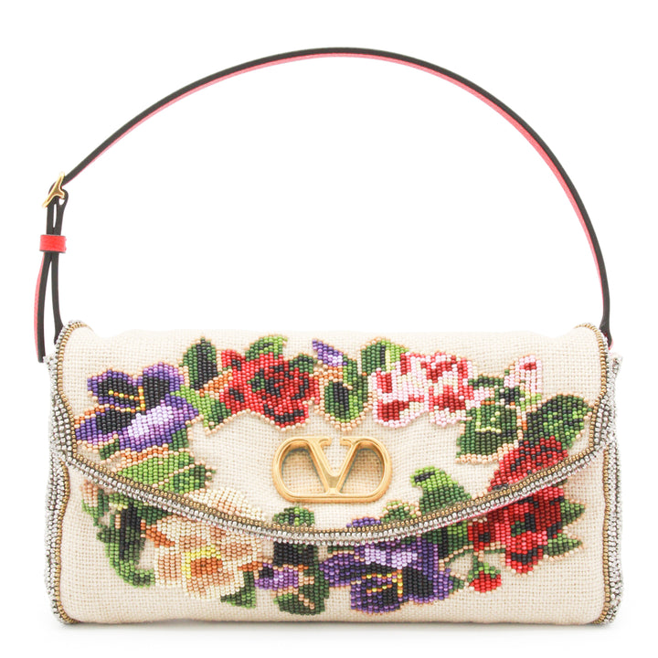 Valentino Garavani Bags - Multicolor-naturale/rouge | a5d5ff4c2db2dbd6b76db28b139d548e37ea5f9b