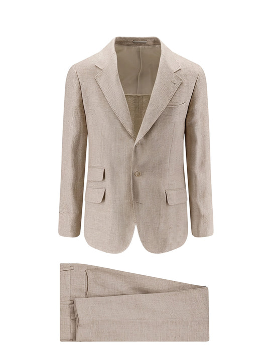 Silk, Linen And Wool Suit