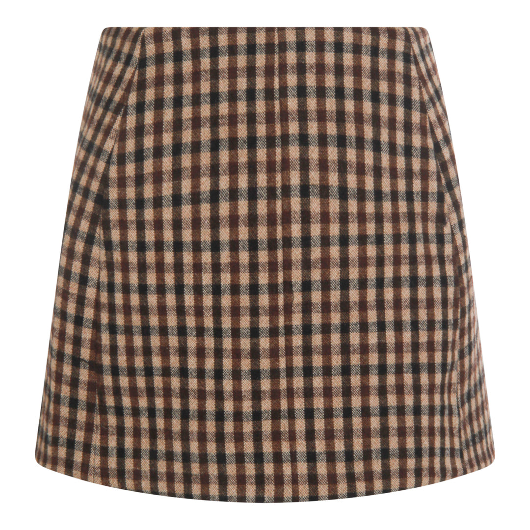 Ganni Skirts - Chicory Coffee | 4d481ebb479d18d51134afd5b878e9da22dfc429