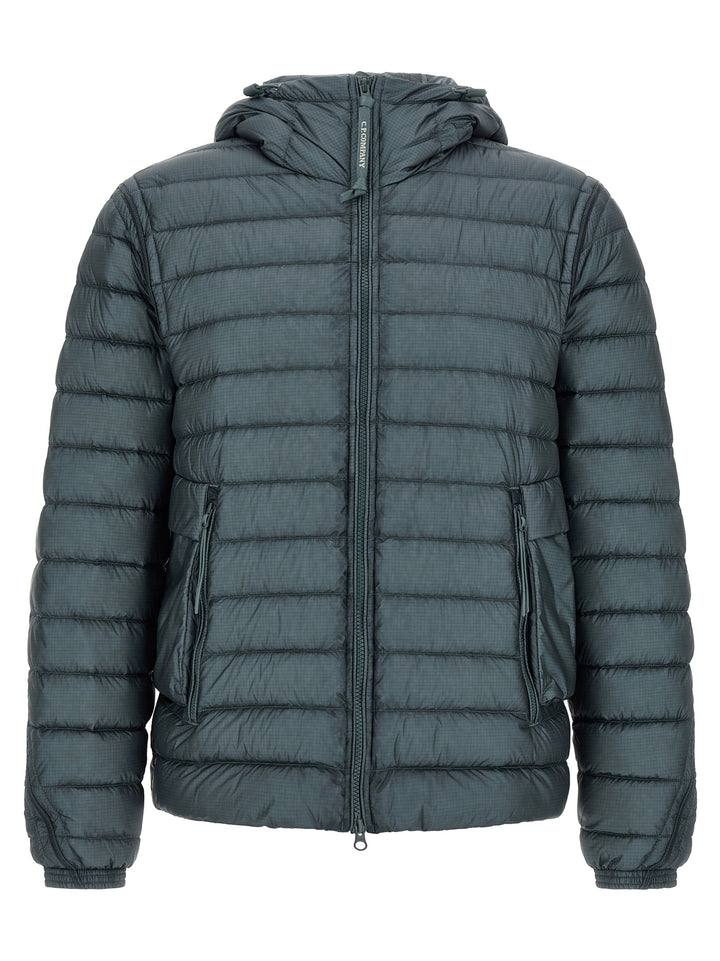 C.P. Company Goggle Puffer Jackets - Blue | 6ba2efc0a4c9de132517433717f836c2c1de1d13