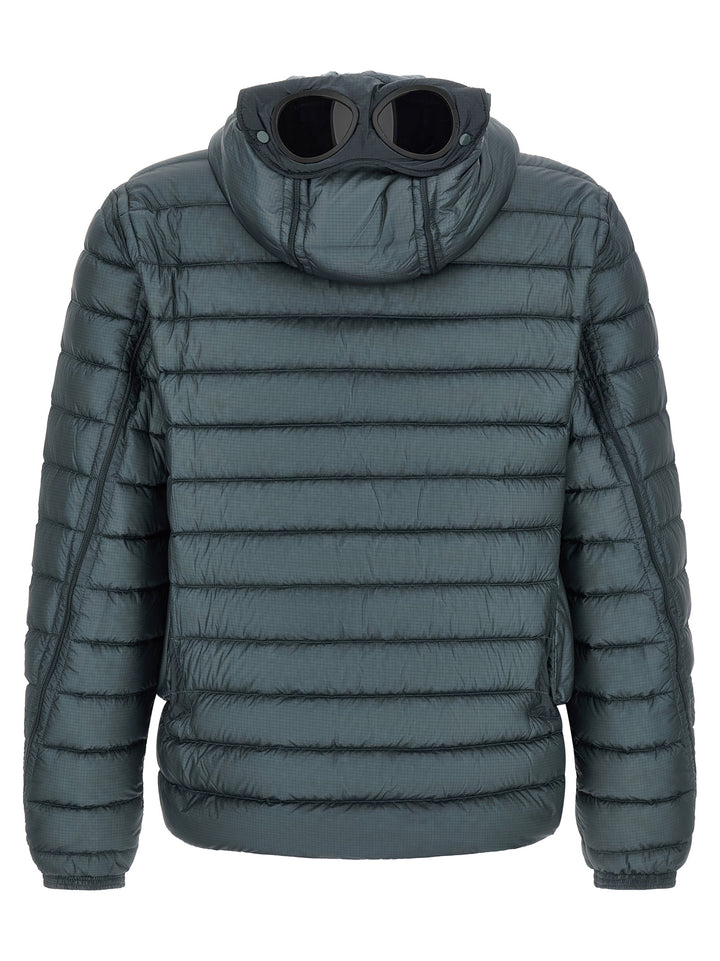C.P. Company Goggle Puffer Jackets - Blue | f8ecb2e746bee038c9a1899e041befc44cc7ee27