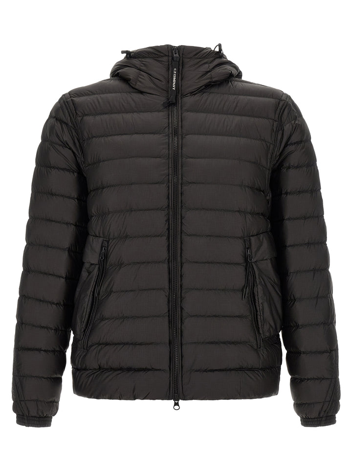 C.P. Company Goggle Puffer Jackets - Black | cbaf528ed2f7f36b8551918e15309ba50d3389ae