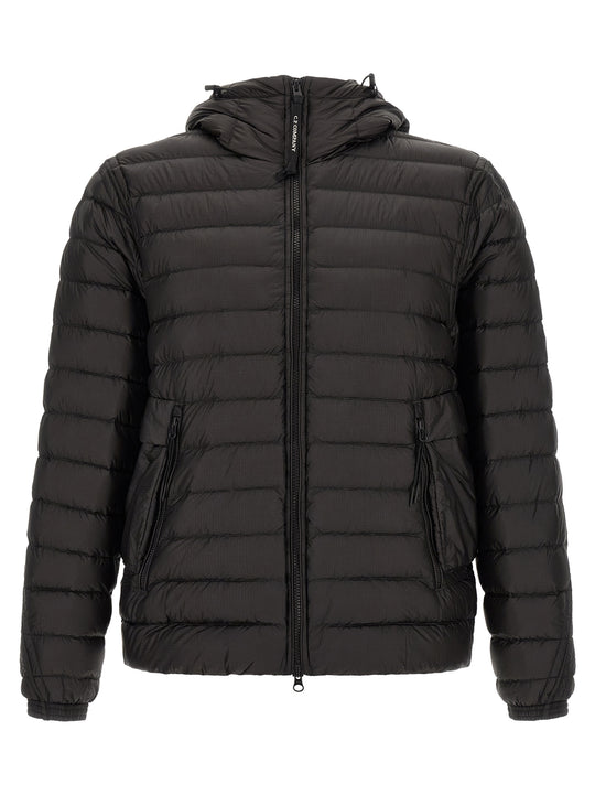 Goggle Puffer Jackets Black