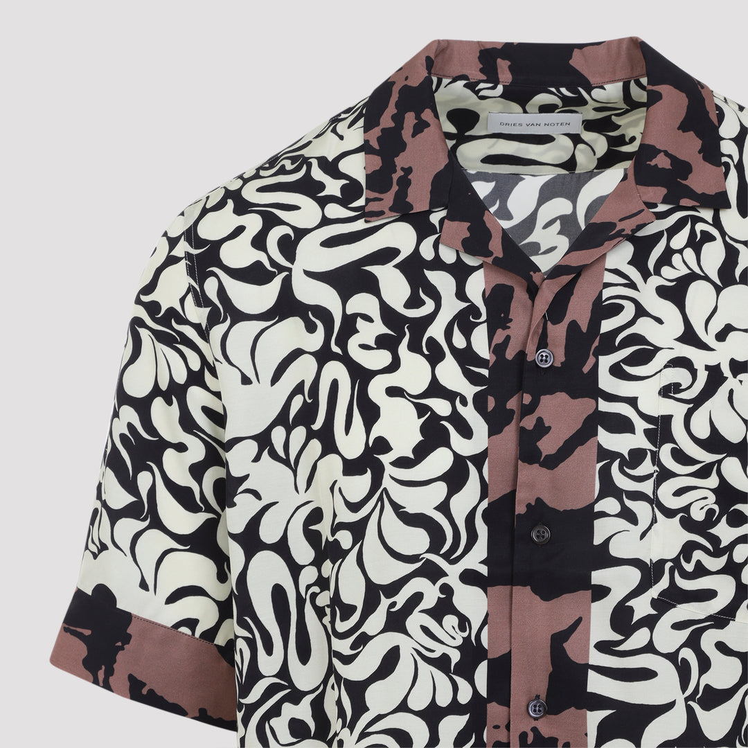 Dries Van Noten Shirts - Black | 093ad1eb180b1e5e2d9eb1fe53edfa81cafb9420