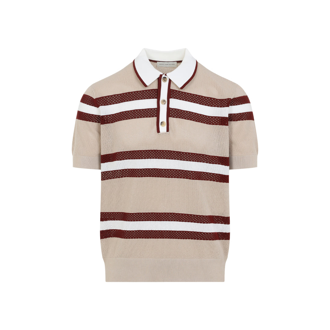Dries Van Noten Polo - Nude & Neutrals | 9919a1eb4f2012b4da2b51609520d6a8d5b16afe