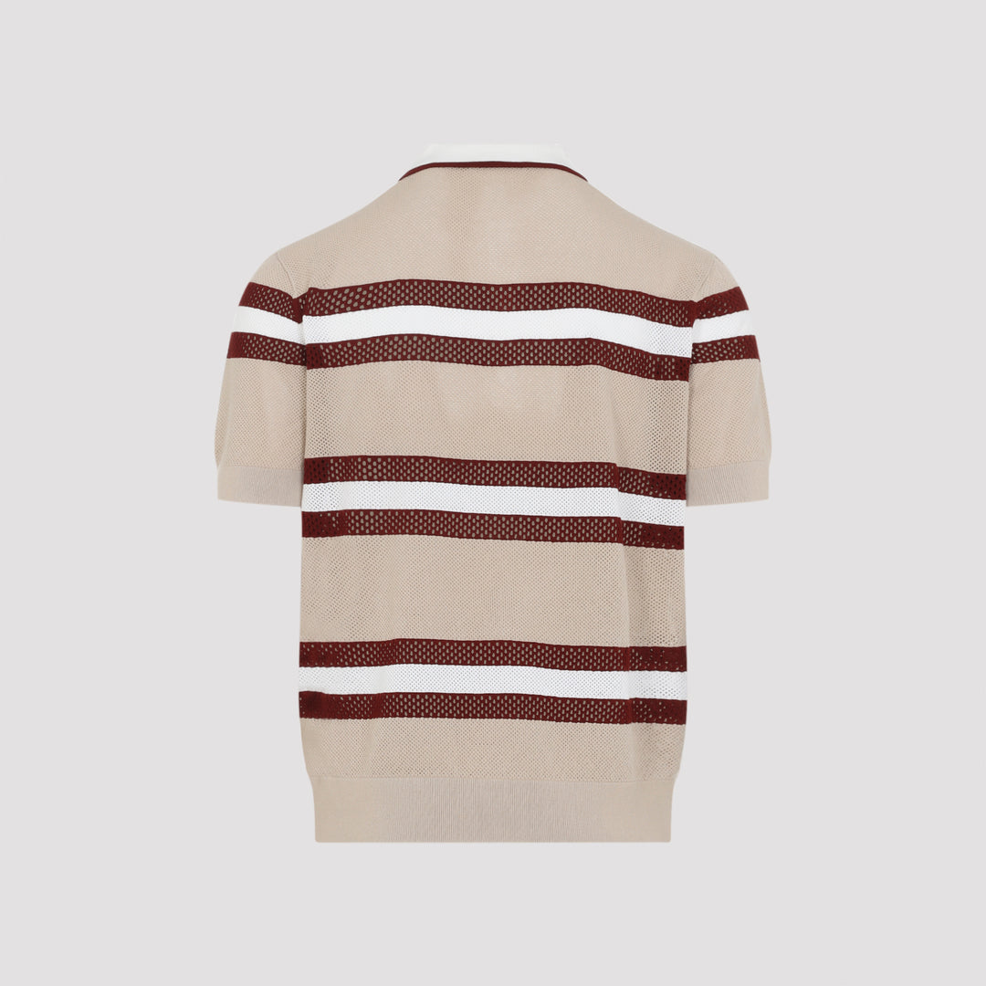Dries Van Noten Polo - Nude & Neutrals | 32f00663bf3117379413dfcf450788e2eb97b4cd